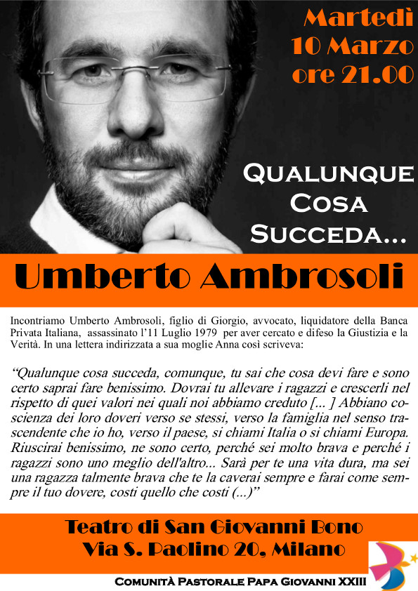 Qualunque cosa succeda